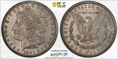 1883-S $1 AU53