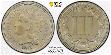 1871 3CN TDO FS-101 AU58