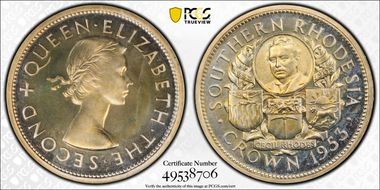 1953 Crown KM-27  Ag PR66