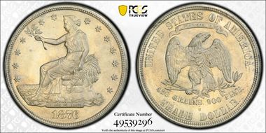 1876-S T$1 MS63