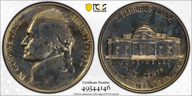 1952 5C Re-Engraved Obv Design FS-404 PR66