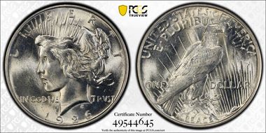 1926-D $1 MS64