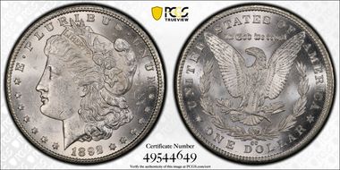 1892-CC $1 MS62