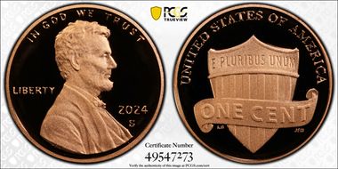 2024-S 1C Shield  First Strike PR69DCAM