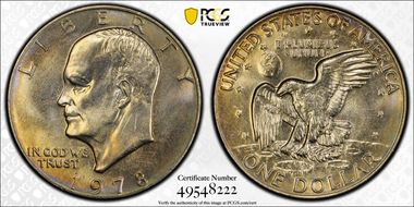 1978 $1 MS66+