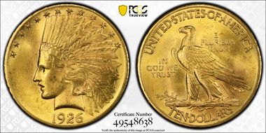 1926 $10 MS63