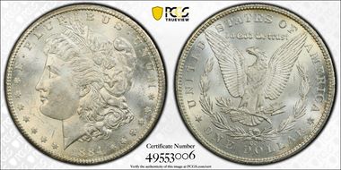 1884-CC $1 MS62