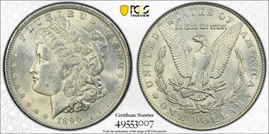 1890 $1 MS61