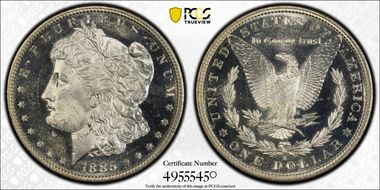 1885-S $1 MS65PL