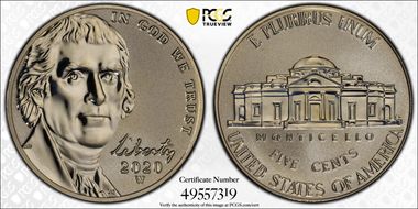 2020-W 5C Reverse Proof PR68