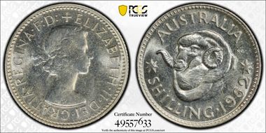 1962(m) Shil KM-59 Ag PR65