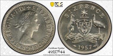 1957(m) 6D KM-58 Ag PR65