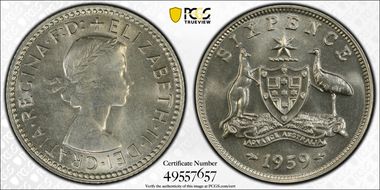 1959(m) 6D KM-58 Ag PR67