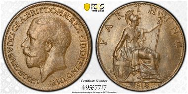 1918 1/4D S-4060 Bright finish MS63BN