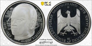 1978-D 5 Mk Stresemann KM-147 PR68DCAM