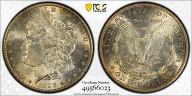 1899-S $1 MS65