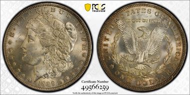1889-O $1 MS65+ 
