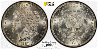1888-S $1 MS65
