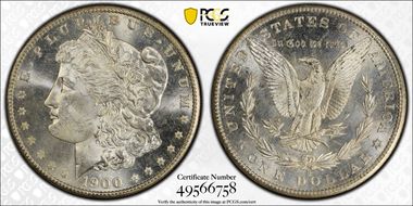 1900-S $1 MS65