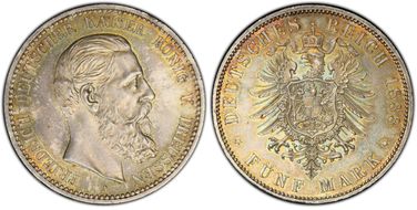 1888-A 5 Mk J-99 Friedrich MS66