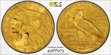 1910 $2.50 MS65+