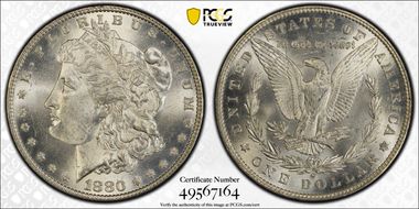 1880-O $1 MS64