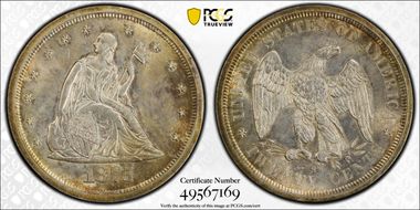 1875-S 20C MS66