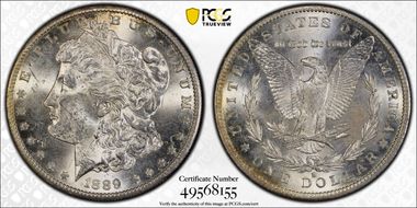 1889-S $1 MS61