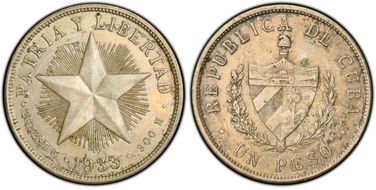 1933 Peso KM-15.2  Ag N1