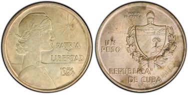 1934 Peso ABC KM-22 AU58