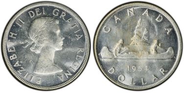 1954 S$1 SWL MS63