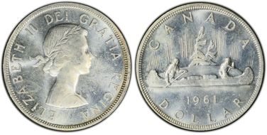 1961 S$1 MS63