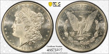 1886-S $1 MS65+ PL