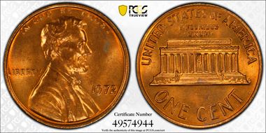 1972 1C DDO FS-108 MS65RB