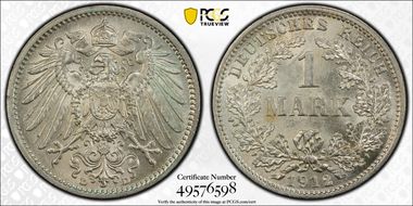 1912-D Mark J-17 MS64