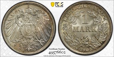 1905-D Mark J-17 MS67