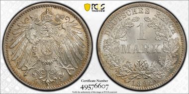 1892-D Mark J-17 MS65