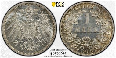 1908-A Mark J-17 MS66