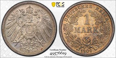 1909-G Mark J-17 MS64