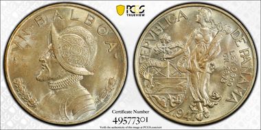 1947 Balboa KM-13  Ag MS63