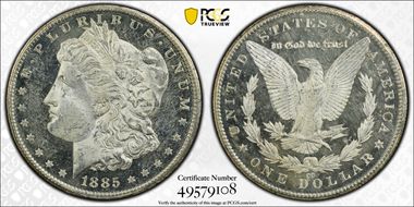 1885-CC $1 MS64DMPL