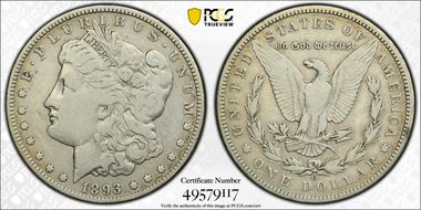 1893-O $1 F12