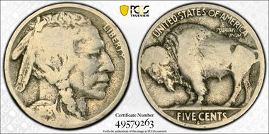 1918-S 5C 2 Feathers, FS-401 G4