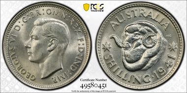 1941(m) Shil MS65