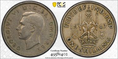 1947 Shil S-4104 Scottish Rev XF40