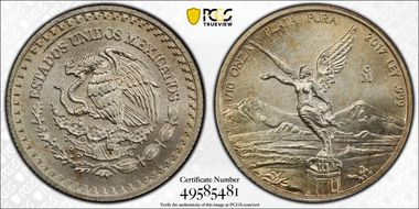 2017-Mo 1/10 oz Libertad Silver MS67