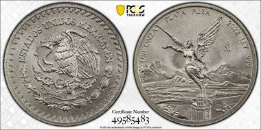 2022-Mo 1/10 oz Libertad Silver MS69