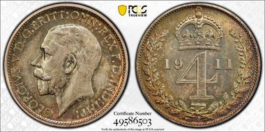 1911 4D  S-4017 PR66