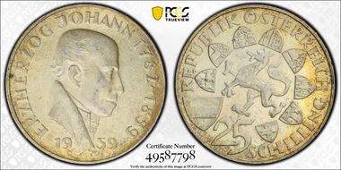 1959 25 Sch Johann MS62