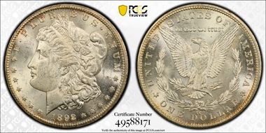 1892-CC $1 MS62